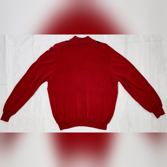 Lyle & Scott Argyle Diamond Mens XL Sweater - Picture 4 of 7